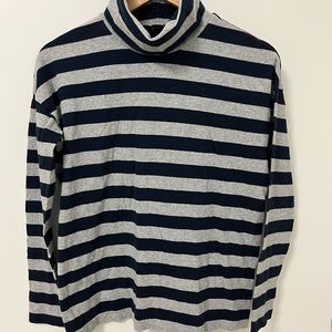 Jcrew turtleneck - XS (navy and grey)